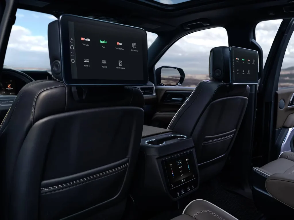 2025-GMC-Yukon-technology-rear-seat-media-system