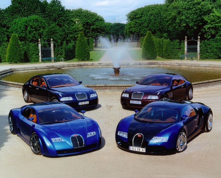 The BUGATTI models
