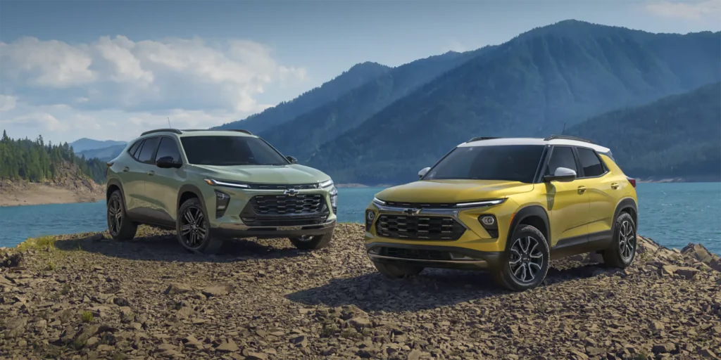 small suvs trax trailblazer