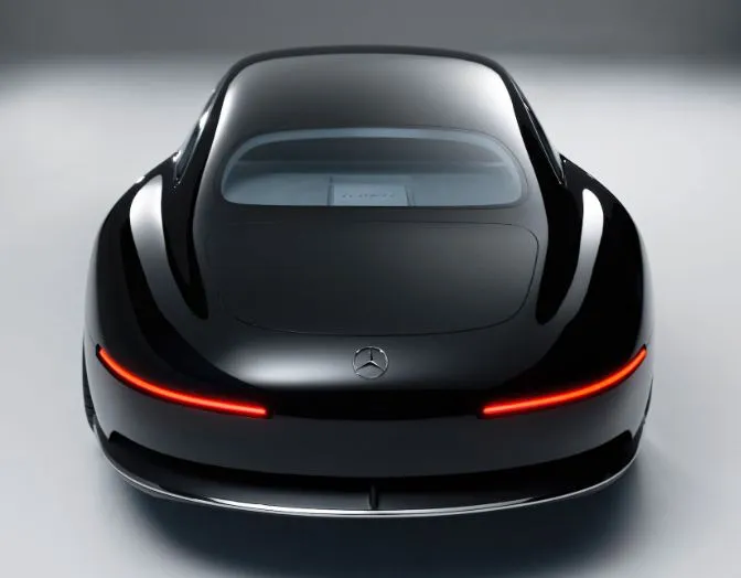 mercedes-benz vision iconic back tail
