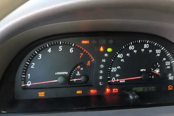 2002 2006 Toyota Camry Dash Light