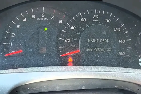 2007 2011 Toyota Camry Dash Light