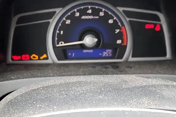 2007 honda civic dash lights