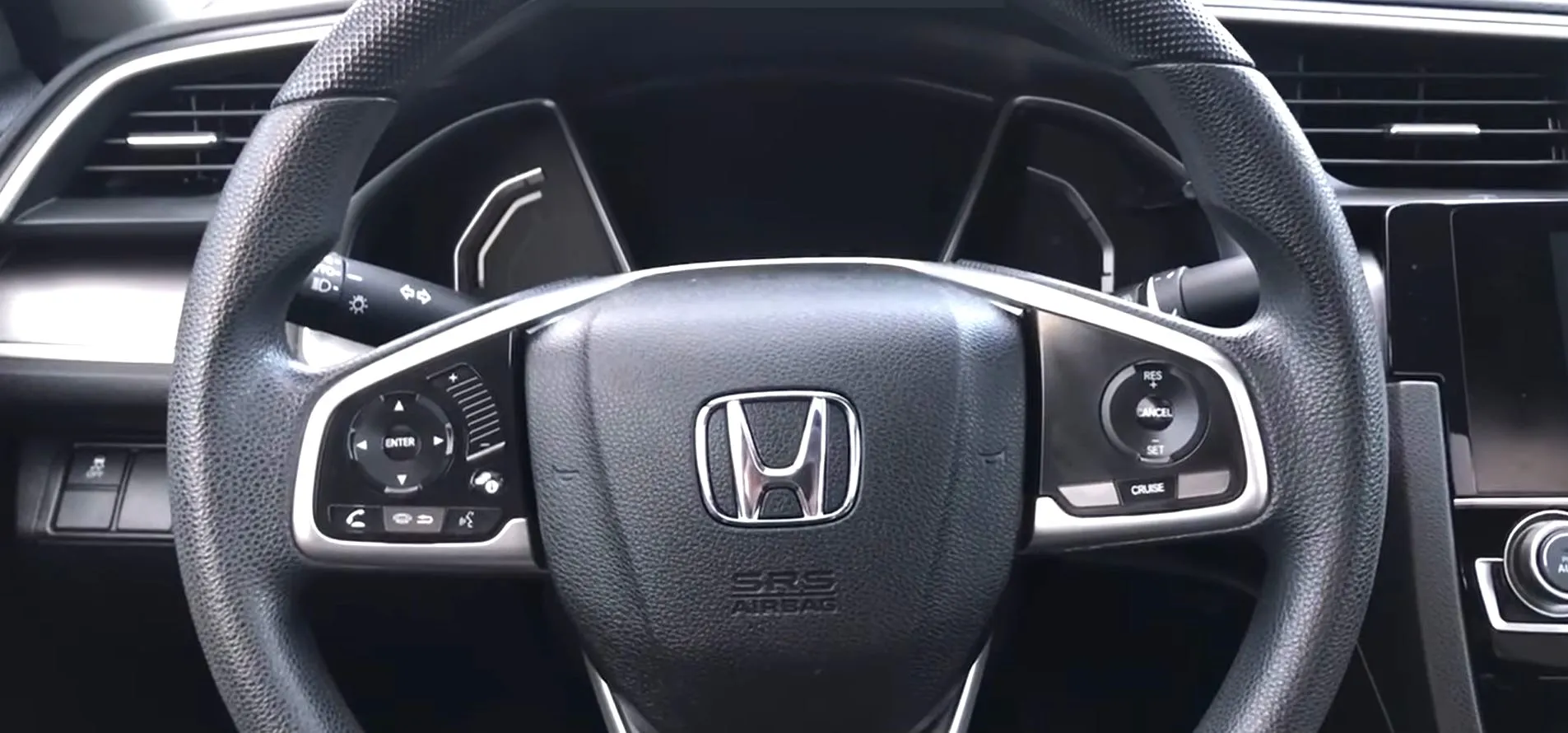 dashboard 2016 honda civic